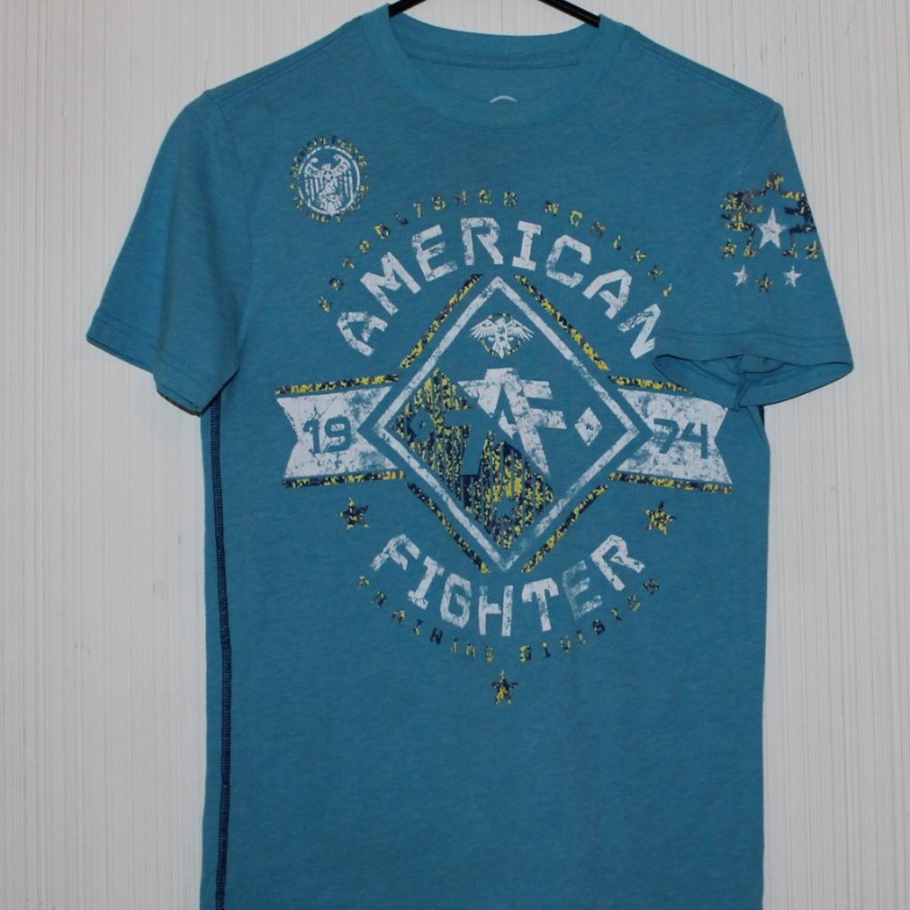 American Fighter Tee Shirt - Buckle (Boys Medium)